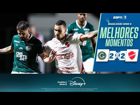 Gols e lances de Goiás x Vila Nova-GO