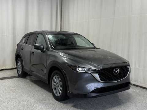 2025 Mazda CX-5 in Gray for sale at Park Mazda in Sherwood Park, AB