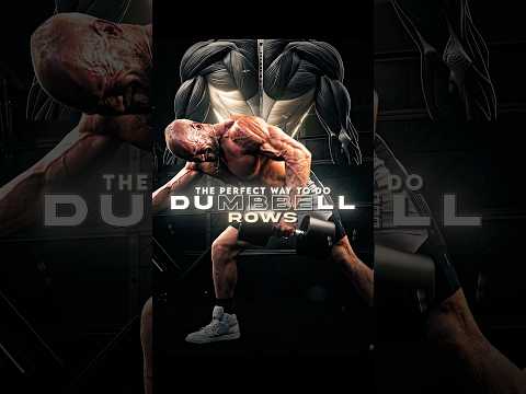 The PERFECT Dumbbell Row 🔥 BEST Guide Ever Made