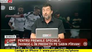 Predictorul1x2 » Vezi ponturile lui Sabin pentru etapa a 14-a!