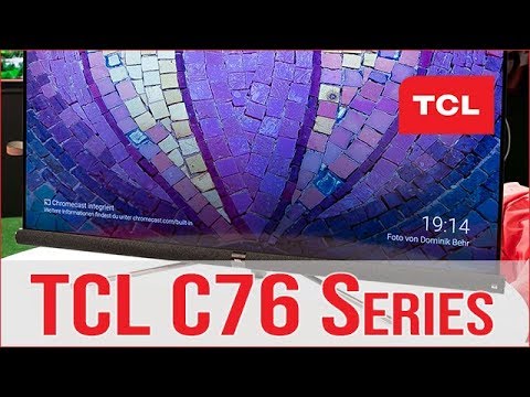 TCL C76 - 4K TV Hands on (german)