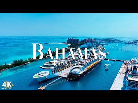FLYING OVER BAHAMAS (4K UHD) I Relaxing Music Along With Beautiful Nature Videos | 4K VIDEO ULTRAHD