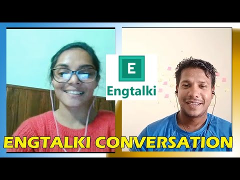 Engtalki Conversation|#Hansikamam|OnlineEnglish Speaking Practice|Clapingo Conversation|#Engtalki