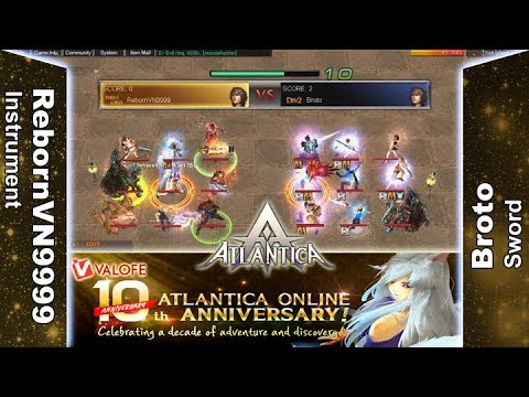 Titan 04/02/2018 PM - RebornVN9999 vs Broto - Atlantica Online
