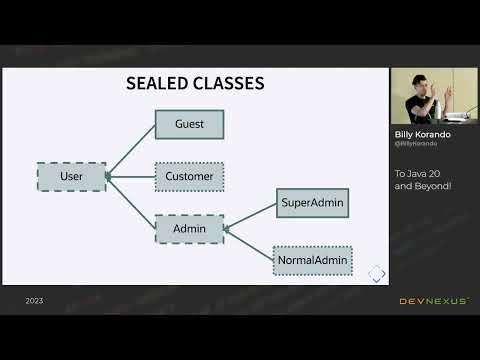 Devnexus 2023 - To Java 20 and Beyond - Billy Korando