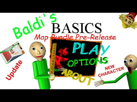 im playing Baldi's Basics Map Bundle (Pre Release v1.11b) NEW UPDATE!!!! WOW and New Characters!!!!
