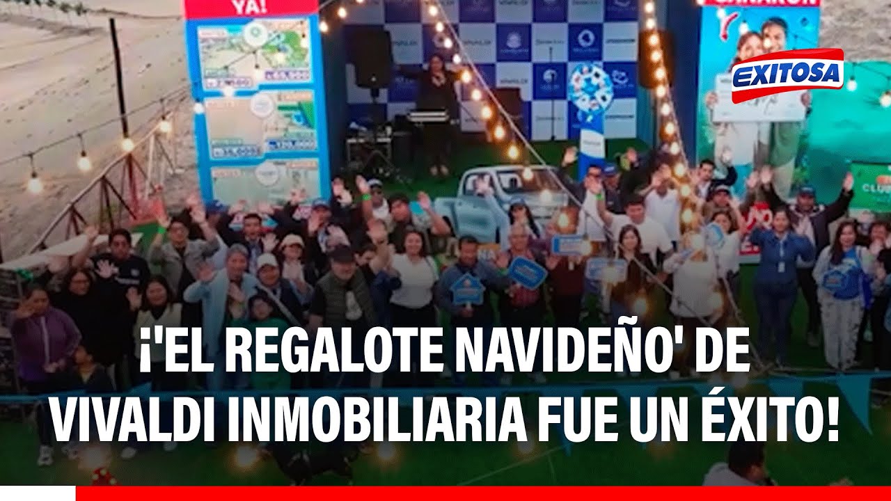 🔴🔵¡'El Regalote Navideño' de Vivaldi Inmobiliaria fue un éxito!