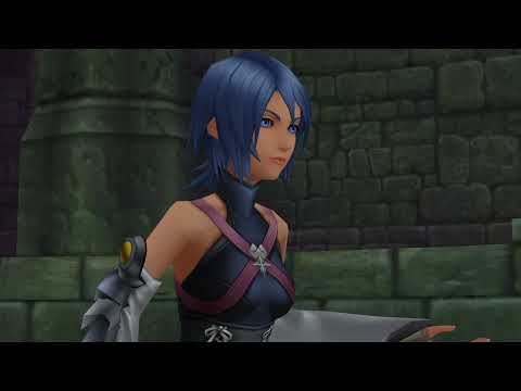 Kingdom Hearts Birth by Sleep Final Mix Theater Mode Scene 118- Reunion with Aqua