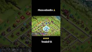 destroyed townhall 12 with perfect strategy @ClashOfClans #ytshorts #gaming #gameplay #shorts