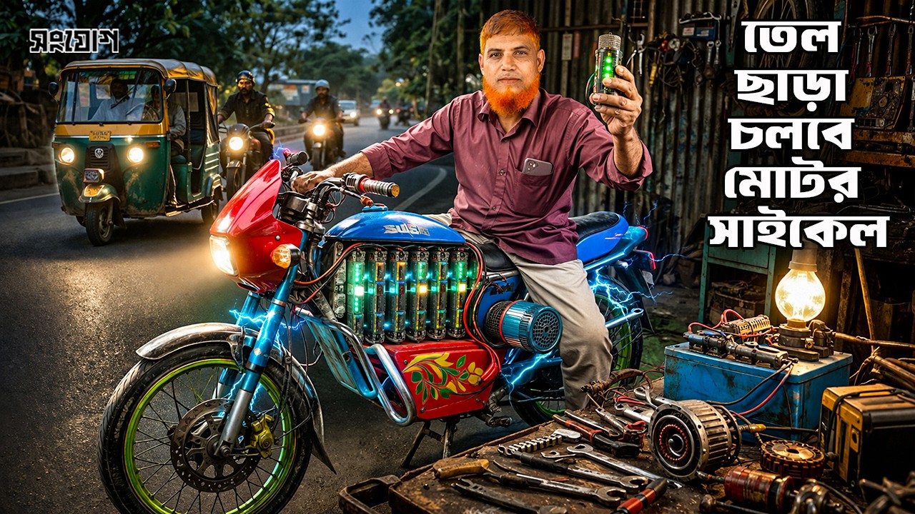 মোটরসাইকেলে আর লাগবে না তেল