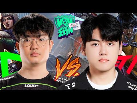 LOUD ROUTE vs T1 GUMAYUSI, PEGOU FOGO esse DUELO!! - Bootcamp Worlds 2023