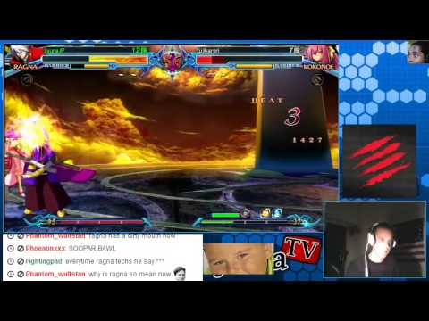 BBCP JP PSN Jiyuna (Ragna) VS Tsujikawa (Kokonoe)