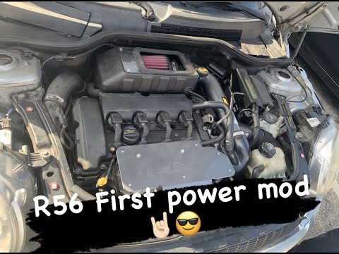 R56 Mini gets first power upgrade!! AEM Intake
