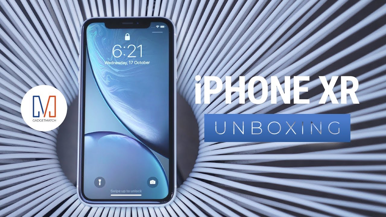 iPhone XR Unboxing and Hands-On