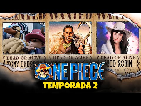 Conoce al CAST COMPLETO de ONE PIECE Temporada 2🐊💜 NETFLIX