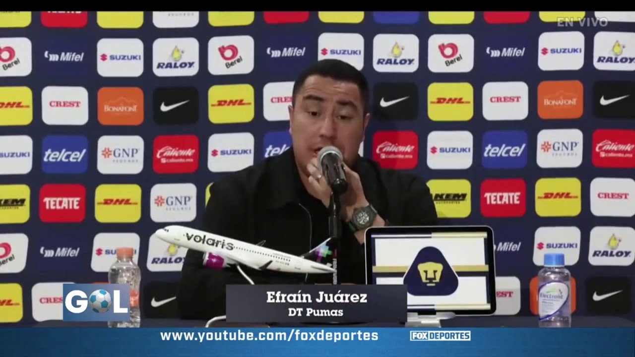 😎🔥 PUMAS 1-0 AMÉRICA | Efraín Juárez hablo tras vencer a las 'Águilas' | GolXGol