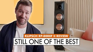 Video thumbnail for Klipsch Tower Speakers! R700 Killer? 😯 KLIPSCH RP-8000F II Review by Andrew Robinson