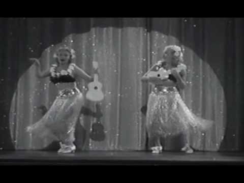 Alice Faye and Betty Grable rare song and dance routine