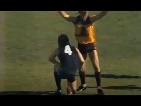 Carlton VS Brisbane Bears 1988 Ken Hunter David Kernahan
