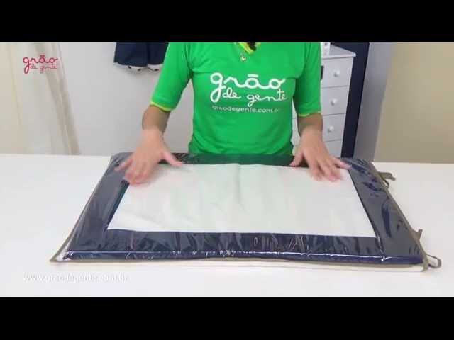 Trocador Plastificado Urso Encantado | Ref: 47420