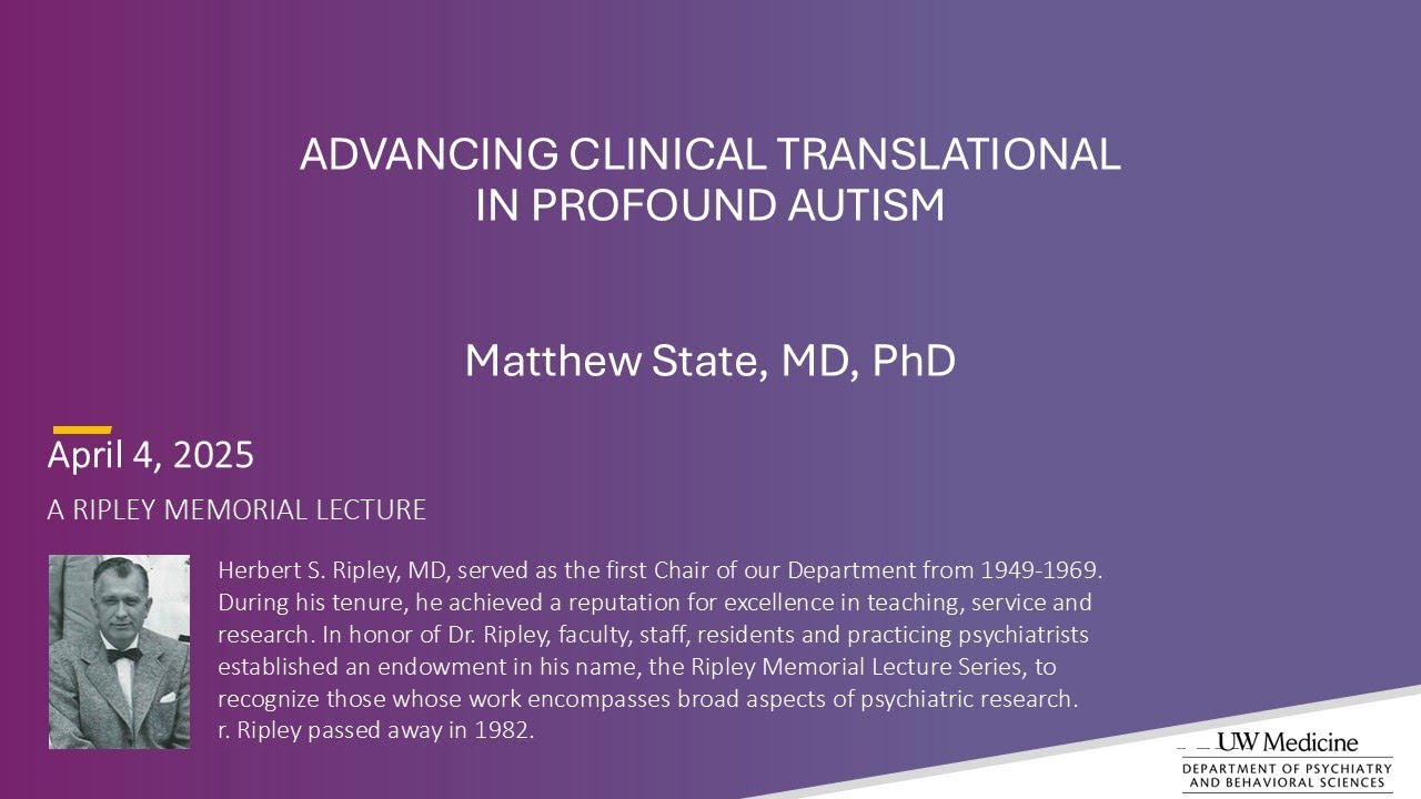 Progress in Clinical-Translational Research for Profound Autism Spectrum Disorder