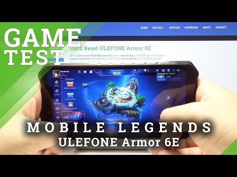 Test Mobile Legends on ULEFONE Armor 6E - Mobile Legends FPS Test