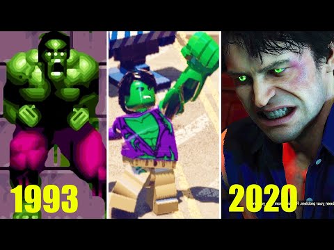 Bruce To Hulk Transformations in Video Games 1993-2020