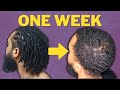 From Locs To 360 Waves One Week Progress Building The Foundation