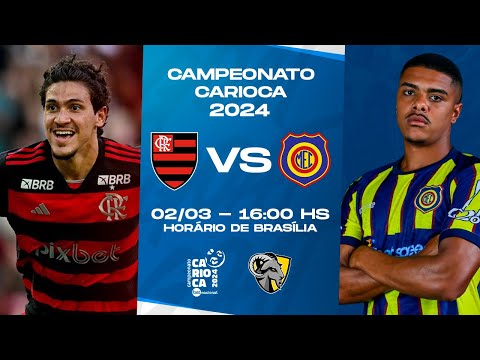 FLAMENGO X MADUREIRA | CAMPEONATO CARIOCA | AO VIVO E COM IMAGENS