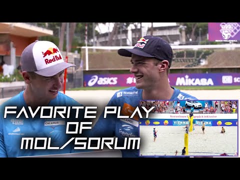 Mol/Sorum commenting Favourite Play of the Vienna Major | Top Teams from the Beach Volleyball World