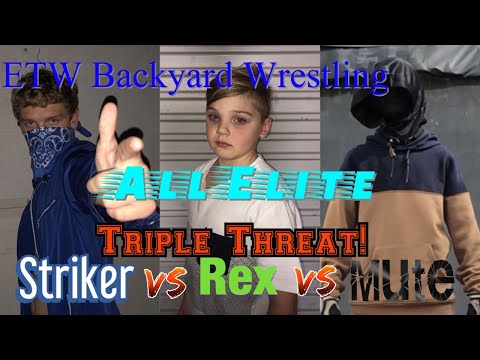 ETW All Elite Episode 8 - Striker talks about upcoming match; Triple Threat Action!