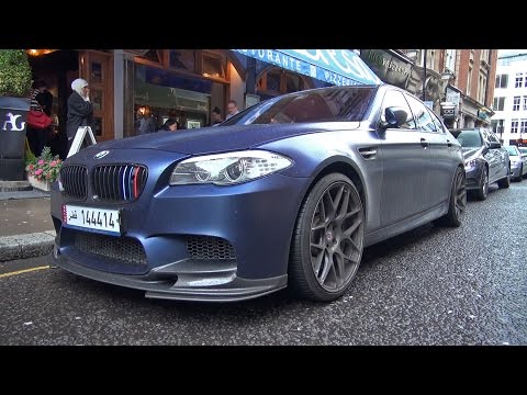 BMW M5 F10 w/ HRE Wheels + Akrapovic Exhaust