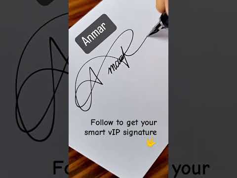 #Anmar name stylish signature 😘😘😘😘😘🔥🔥🔥