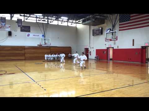 JKA New London 2012 Camp Shodan (1 Dan) Exam Kihon