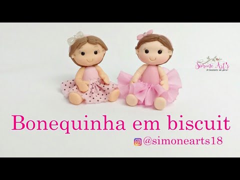 Bonequinha em Biscuit