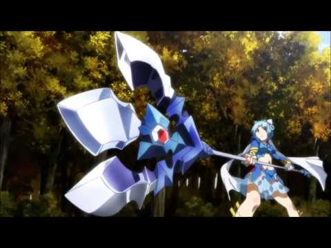 Madan no Ou to Vanadis - Mila's Ice attack