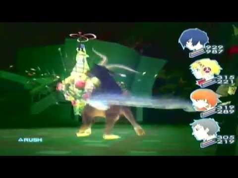 Persona 3 Fes: Full Moon Boss - Strength and Fortune [Hard] and Akihiko's Resolution