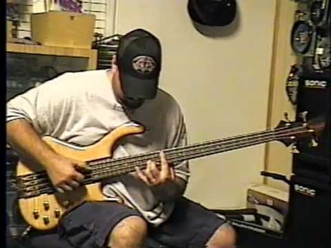 John Dees messing around on a Hill bass