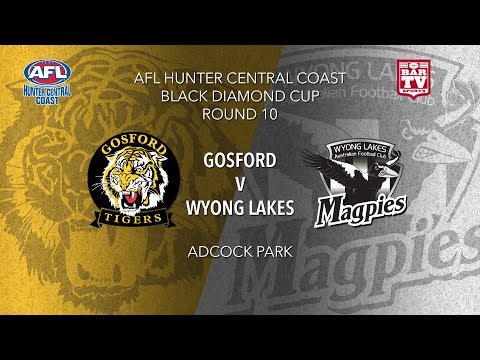 2019 AFLHCC Black Diamond Cup - Round 10 - Gosford v Wyong Lakes