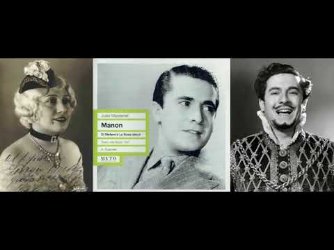 Massenet: Manon, Act II (Sung in Italian) - Favero, di Stefano, cond. Guarnieri (Live, 1947)