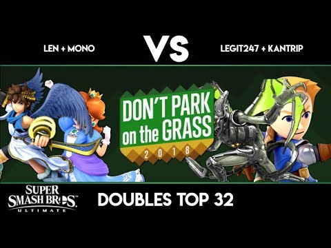 Don't Park on the Grass 2018 - Len + Mono vs Legit247 + Kantrip - Ultimate Doubles Top 32