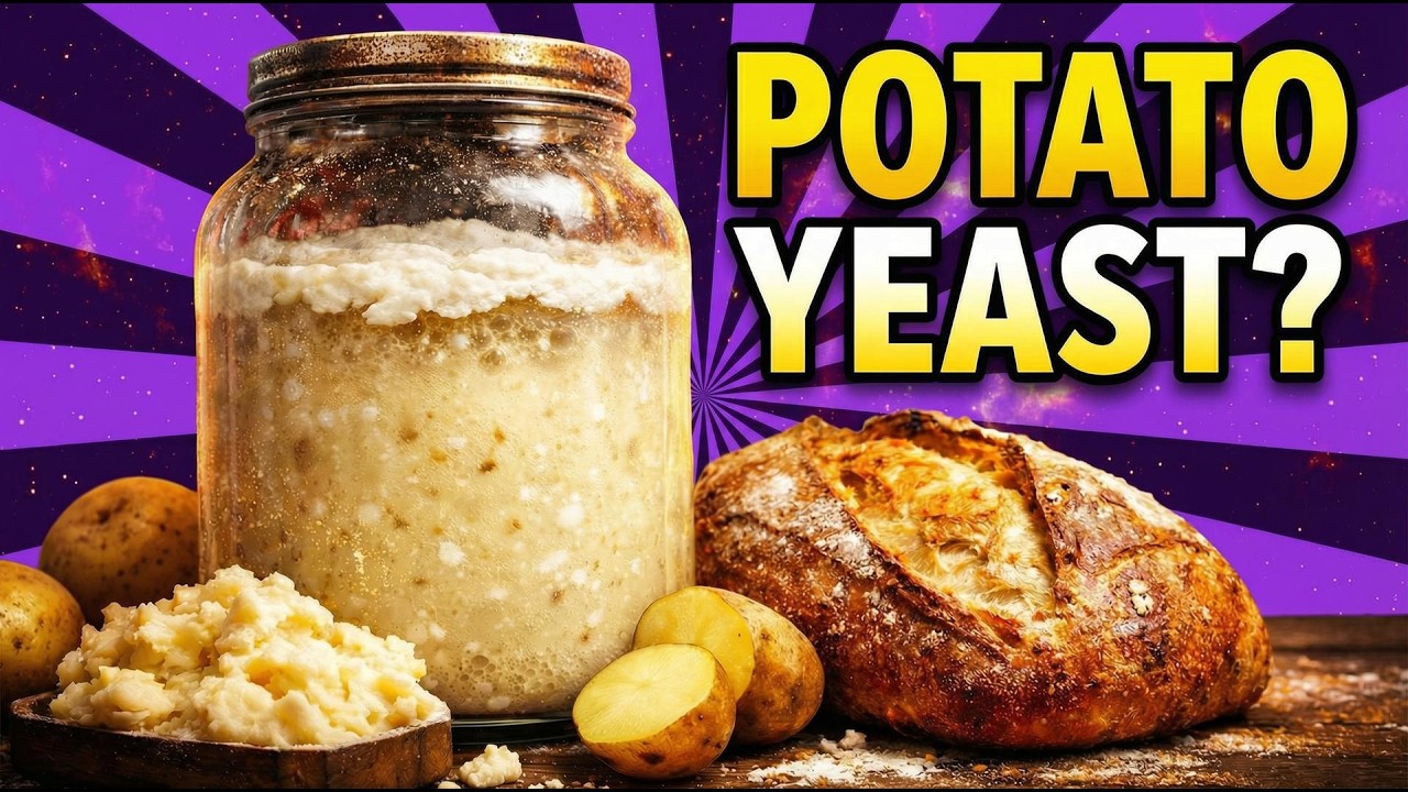 Stop Buying Yeast — This Potato Starter Makes Bread for Years (NO FLOUR NEEDED)