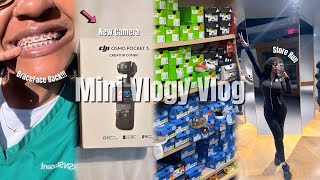 mini vlog: i got the DJI OSMO POCKET 3!! + store run + braces back :)
