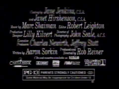 The American President Movie Trailer 1995 - TV Spot