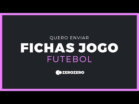 Como criar uma ficha de jogo de futebol no zerozero?