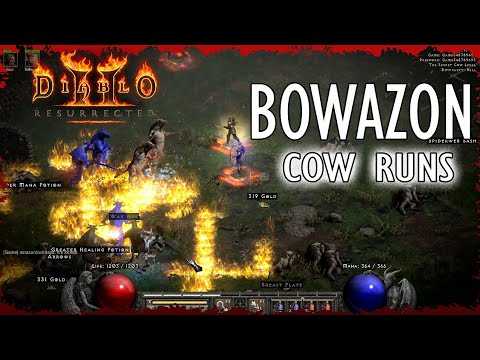Diablo 2 Resurrected - Windforce Multi Shot Amazon Cow Runs Farm