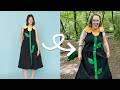 Transforming An Old Tablecloth Into THAT Lazy Oaf Dress