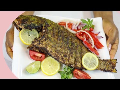 NOT MANY PEOPLE COOK THEIR FISH THIS WAY. THIS SPICY GRILLED FISH RECIPE IS A WINNER.
