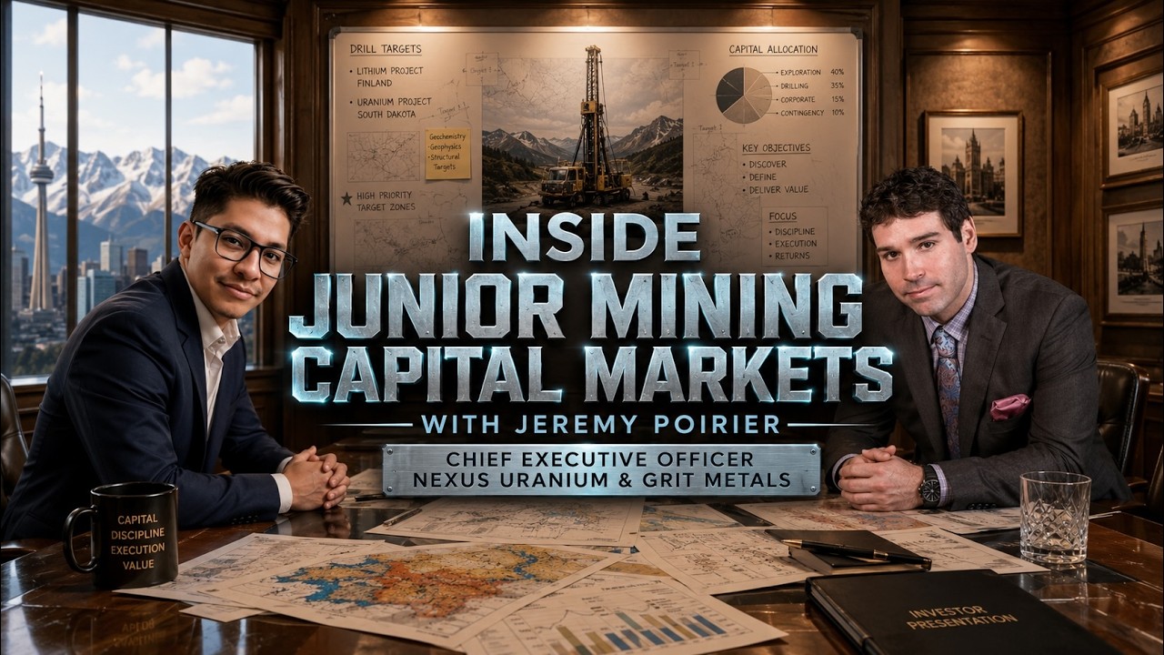 Inside Junior Mining Capital Markets with Jeremy Poirier | CEO - Nexus Uranium & Grit Metals