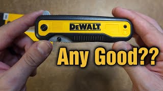 Dewalt Makes a Pocket Knife ($15), worth it?